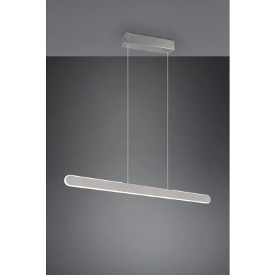 Helios lampa wisząca LED 28W 3300lm 2700K-6500K srebrna 343310105