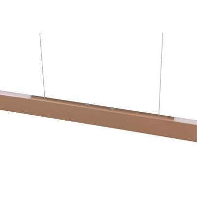 Helios lampa wisząca LED 28W 3300lm 2700K-6500K brązowa 343310165