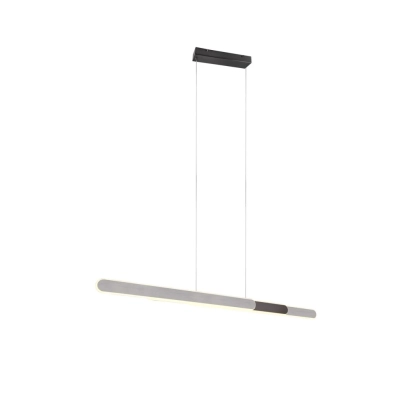Helios lampa wisząca LED 48W 5800lm 2700K-6500K srebrna 343310305 TRIO lighting