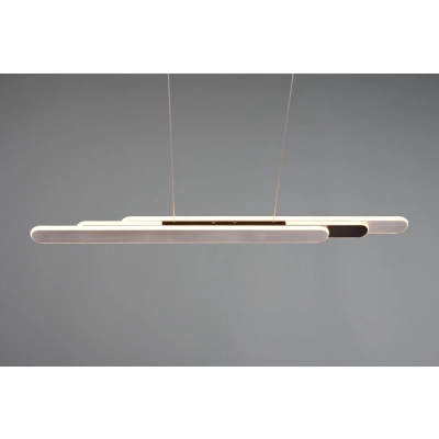 Helios lampa wisząca LED 48W 5800lm 2700K-6500K srebrna 343310305