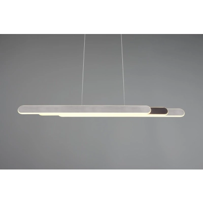 Helios lampa wisząca LED 48W 5800lm 2700K-6500K srebrna 343310305