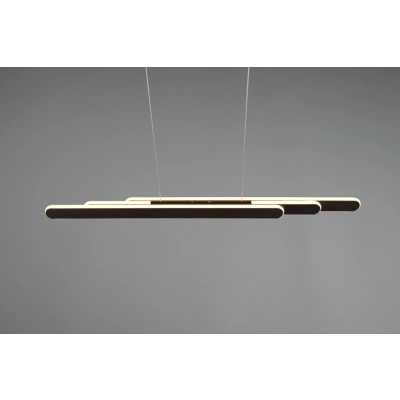 Helios lampa wisząca LED 48W 5800lm 2700K-6500K czarna 343310332