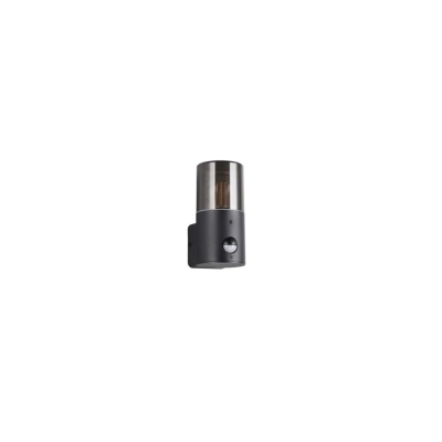 Hoosic kinkiet 1xE27 czarny 222260132 wbudowany czujnik ruchu