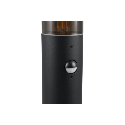 Hoosic lampa stojąca 1xE27 czarna 522260132 wbudowany czujnik ruchu