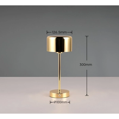 Jeff lampka stołowa LED 1W 120lm 3000K złota R59151103