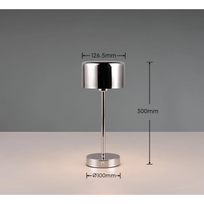 Jeff lampka stołowa LED 1W 120lm 3000K srebrna R59151106