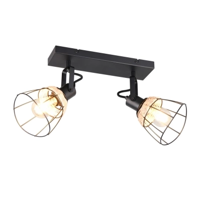 Jerome kinkiet 2xE27 czarny R86232032 TRIO lighting