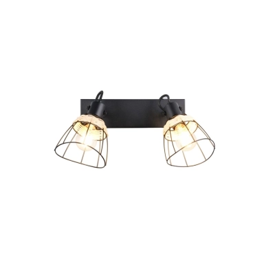 Jerome kinkiet 2xE27 czarny R86232032