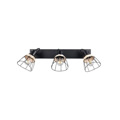 Jerome lampa sufitowa 3xE27 czarna R86233032
