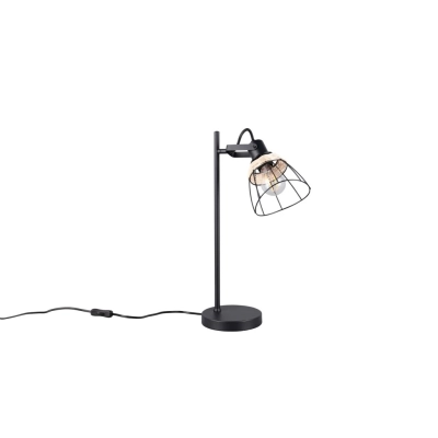 Jerome lampka stołowa 1xE27 czarna R56231032