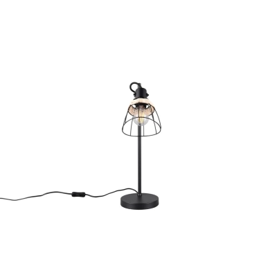 Jerome lampka stołowa 1xE27 czarna R56231032