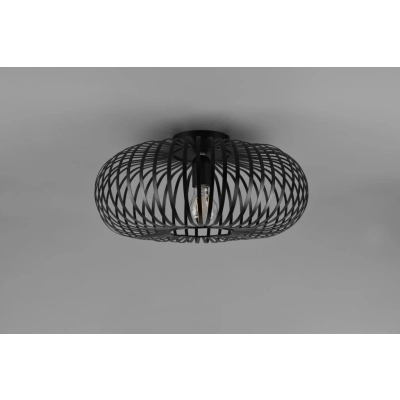 Johann lampa sufitowa 1xE27 czarna 606900132