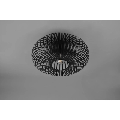 Johann lampa sufitowa 1xE27 czarna 606900132