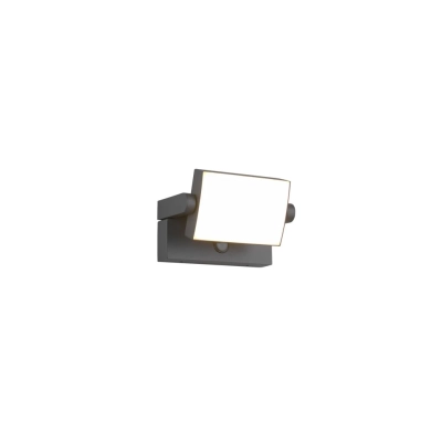 Kansas kinkiet LED 10W 1000lm 3000K antracyt 246869142 wbudowany czujnik ruchuTRIO lighting