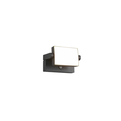 Kansas kinkiet LED 10W 1000lm 3000K antracyt 246869142 wbudowany czujnik ruchu