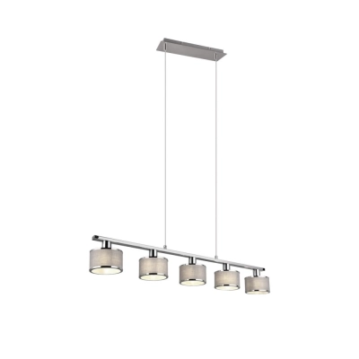 Kaprun lampa wisząca 5xE14 srebrna 311600506 TRIO lighting