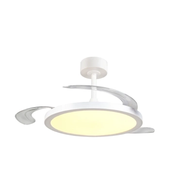 Kasfjord lampa sufitowa wentylator LED 34W 3900lm 2700K-6500K biała R64452131