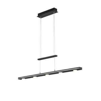 Lacal lampa wisząca LED 7x3,5W 7x350lm 3000K, 5000K czarna 379190732 TRIO lighting