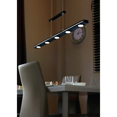 Lacal lampa wisząca LED 7x3,5W 7x350lm 3000K, 5000K czarna 379190732