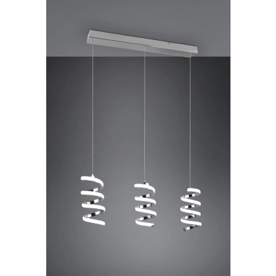 Laola lampa wisząca LED 3x8W 3x1250lm 4000K srebrna R34183106