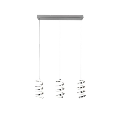 Laola lampa wisząca LED 3x8W 3x1250lm 4000K srebrna R34183106