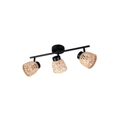 Laurent lampa sufitowa 3xE14 czarna R86093032