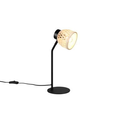 Laurent lampka stołowa 1xE14 czarna R56091032