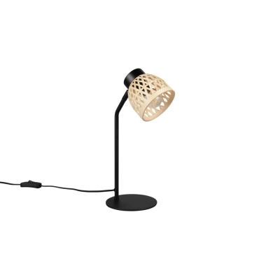 Laurent lampka stołowa 1xE14 czarna R56091032