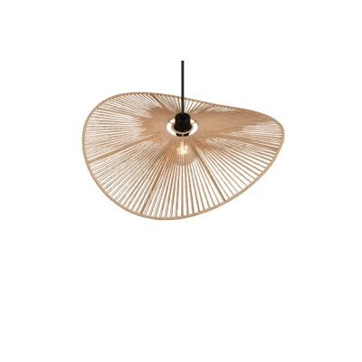 Laurine lampa wisząca 1xE27 czarna, brązowa R36161026
