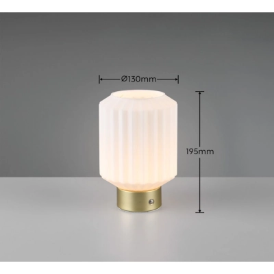Lord lampka stołowa LED 2W 100lm 3000K złota R57761101