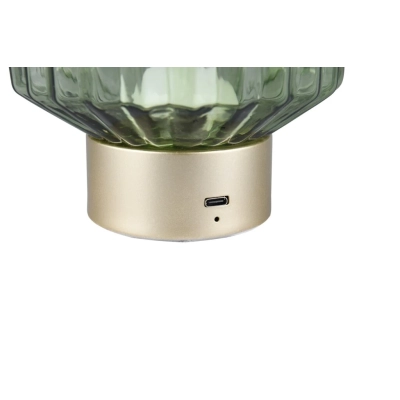 Lord lampka stołowa LED 2W 100lm 3000K złota, zielona R57761115