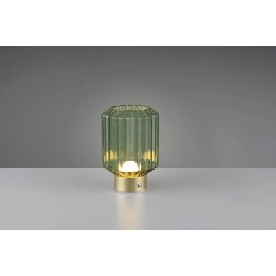 Lord lampka stołowa LED 2W 100lm 3000K złota, zielona R57761115
