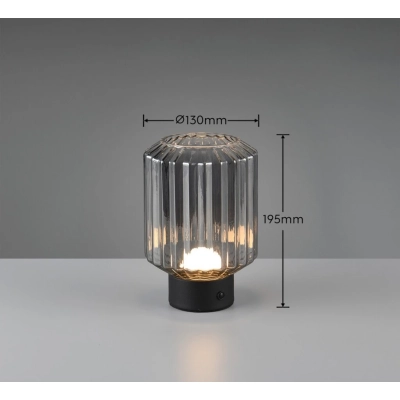 Lord lampka stołowa LED 2W 100lm 3000K czarna R57761154