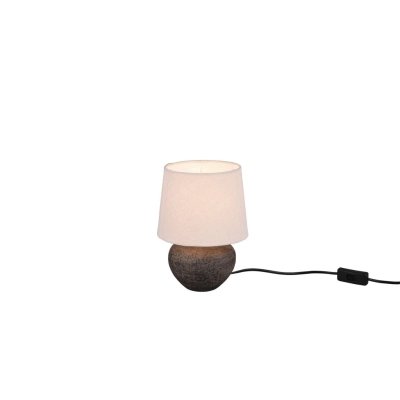 Lou lampka stołowa 1xE14 brązowa, beżowa R50961844 TRIO lighting