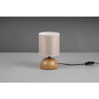 Luci lampka stołowa 1xE14 drewno R50351035