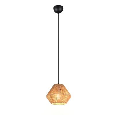 Lucille lampa wisząca 1xE27 28W czarna, brązowa R36111026 TRIO lighting