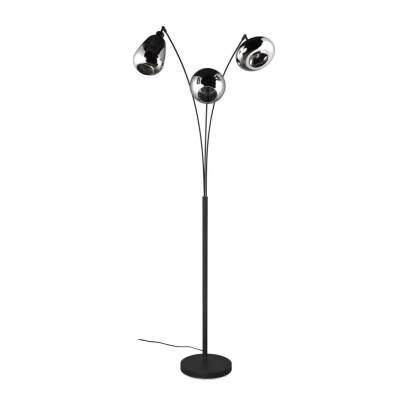 Lumina lampa podłogowa 3xE14 czarna 417000332