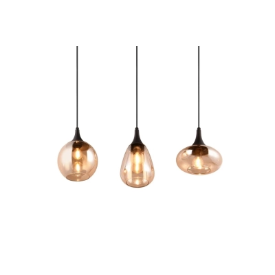Lumina lampa wisząca 3xE14 czarna 317000313