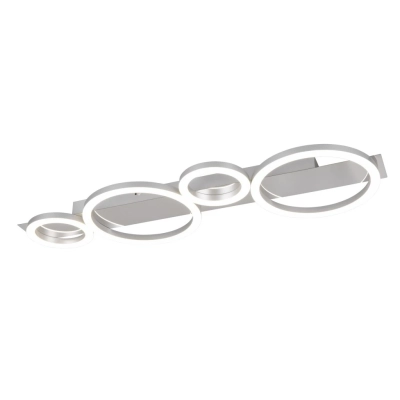 Lumos lampa sufitowa LED 26,5W 3300lm 4000K srebrna R64821106 TRIO lighting