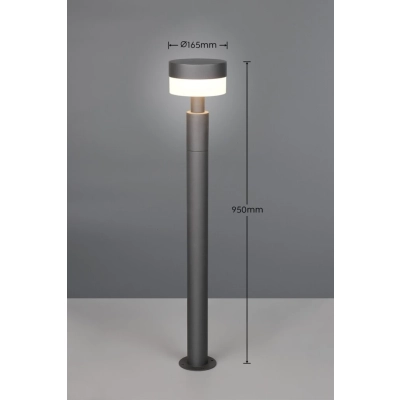 Mackenzie lampa stojąca LED 8W 800lm 3000K antracyt 430561142
