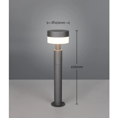 Mackenzie lampa stojąca LED 8W 800lm 3000K antracyt 530561142