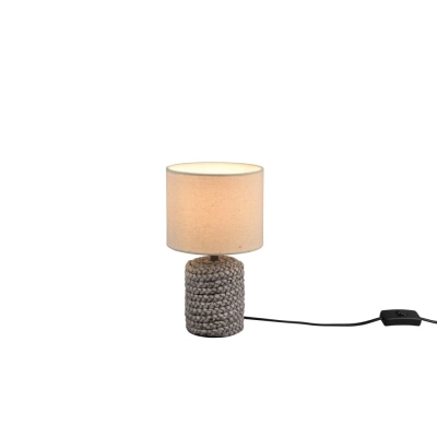 Mala lampka stołowa 1xE14 brązowa, beżowa R50941044 TRIO lighting