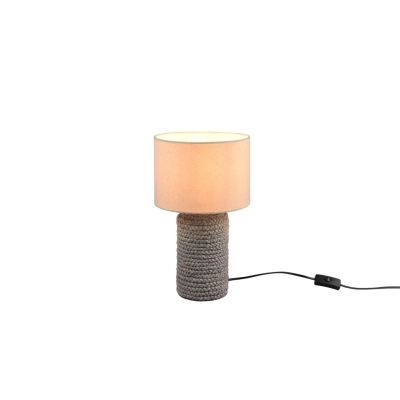 Mala lampka stołowa 1xE27 brązowa, beżowa R50941944 TRIO lighting