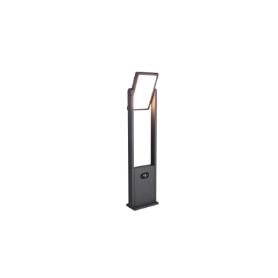 Malawi lampa stojąca solarna LED 5W 700lm 2300K-4000K antracyt 553769142
