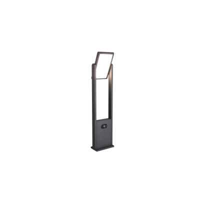 Malawi lampa stojąca solarna LED 5W 700lm 2300K-4000K antracyt 553769142