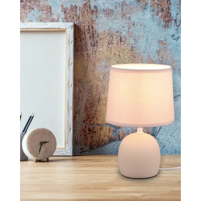 Malu lampka stołowa 1xE14 beżowa R50802644