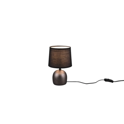 Malu lampka stołowa 1xE14 srebrna, czarna R50802667 TRIO lighting