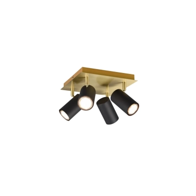 Marley kinkiet 4xGU10 czarny, złoty 802430480 TRIO lighting