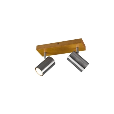 Marley lampa sufitowa 2xGU10 srebrna 812400207 TRIO lighting