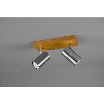 Marley lampa sufitowa 2xGU10 srebrna 812400207